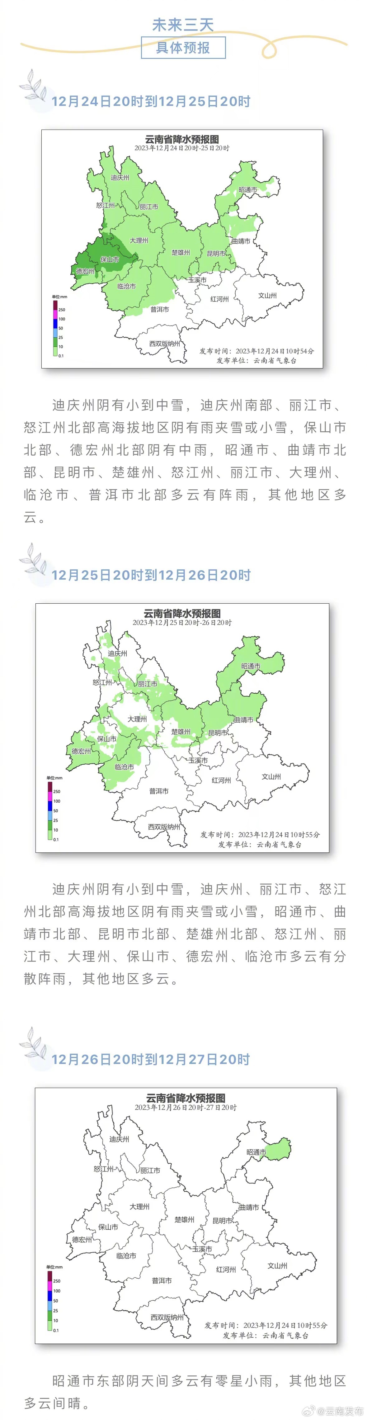 冷空气驻足云南！多地气温继续下降
