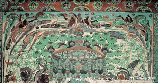 飞天是敦煌壁画出镜率最高的形象