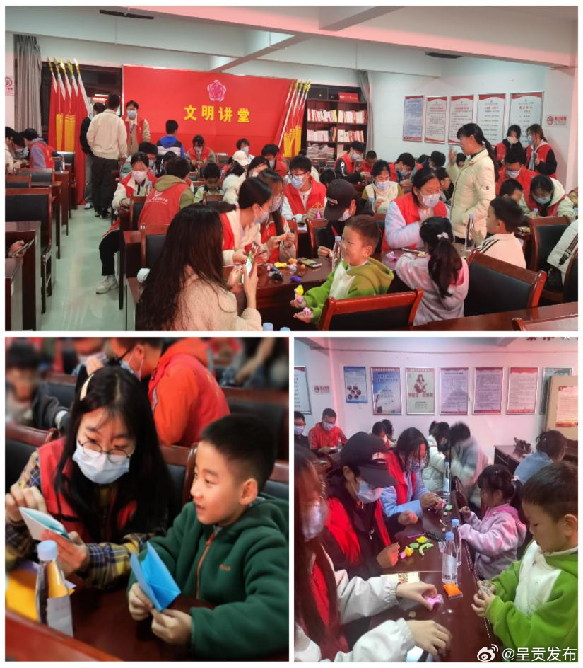 王家营社区开展“大手牵小手，奇妙手工行”儿童手工活动