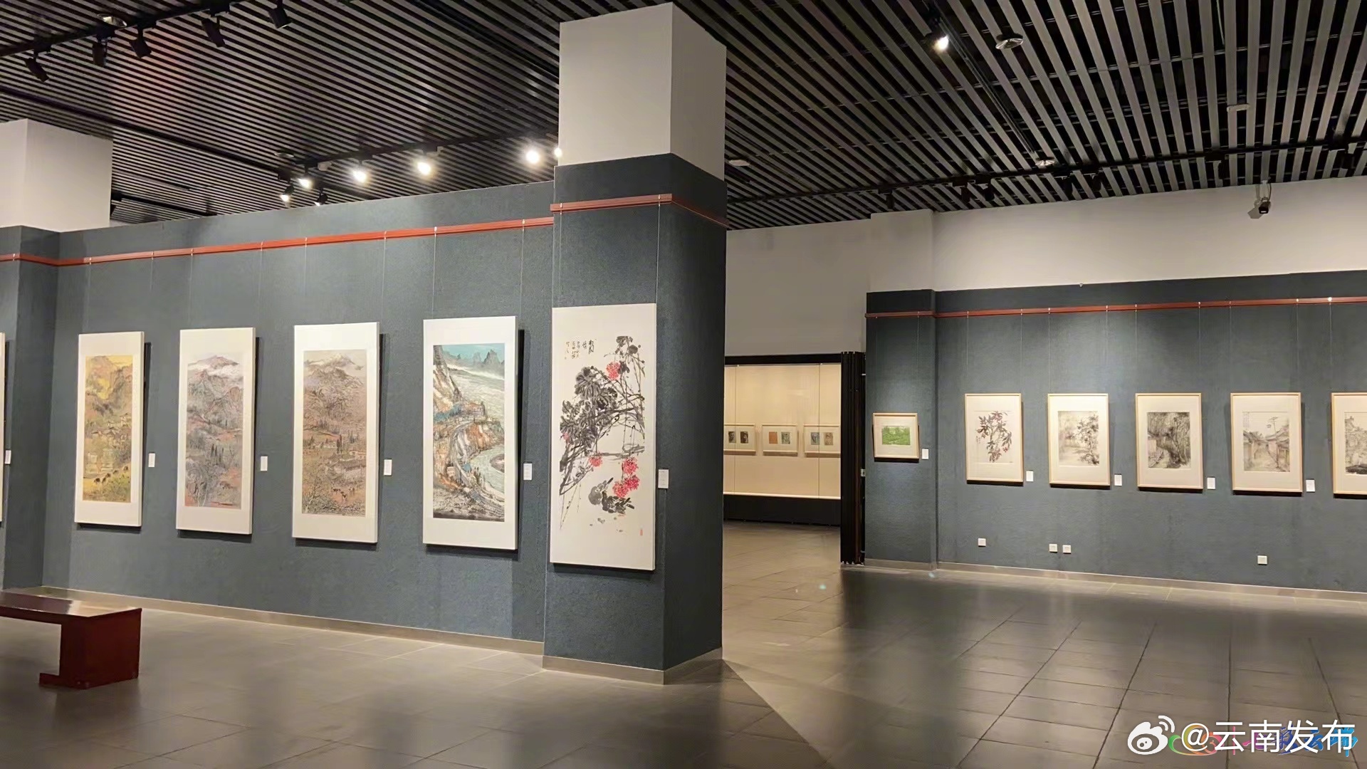 “墨履云踪——云南省文史研究馆馆员和特约研究员采风作品展”开展