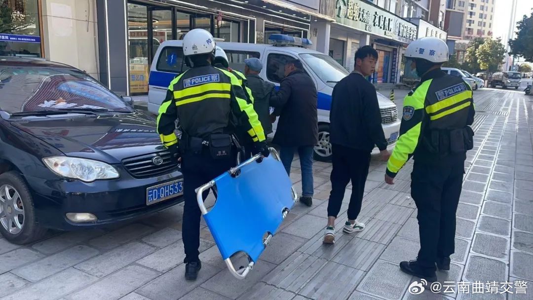 云南曲靖交警