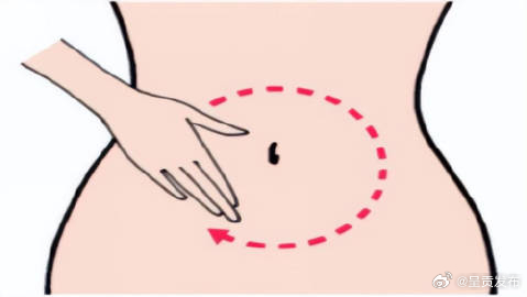 两个动作缓解胃肠胀气