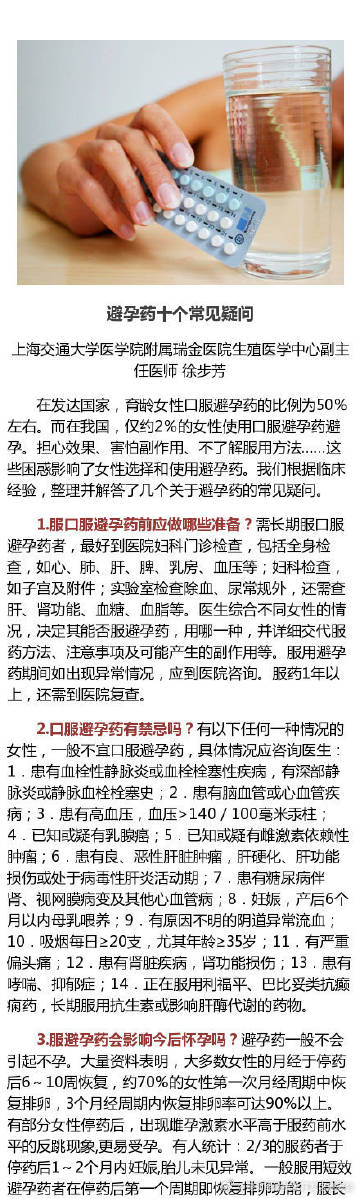 为什么一颗小药丸就能避孕？10个问题揭开避孕药的神秘面纱