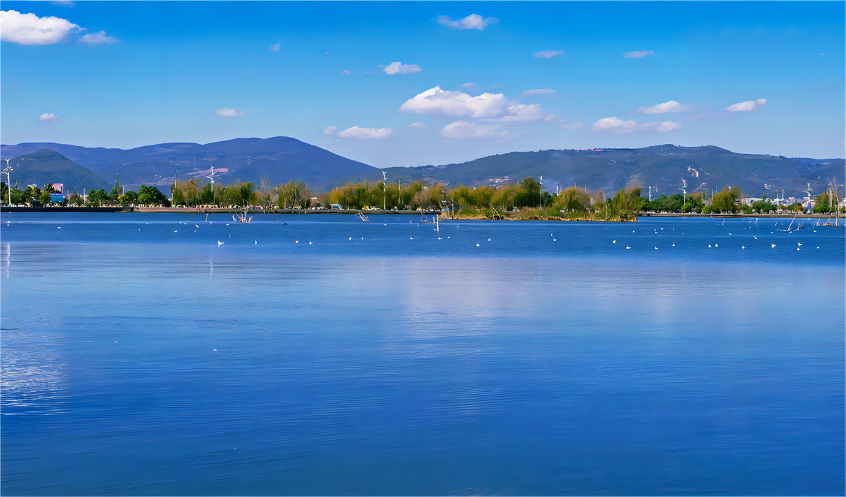 美丽云南 | 杞麓湖水蓝，蒙古调悠扬——高原湖泊：杞麓湖_http://www.mainten.cn_ycb_第1张