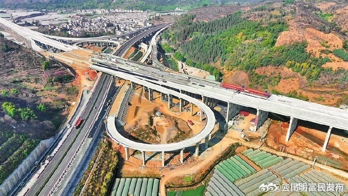 三清高速公路先期通车段进入冲刺阶段