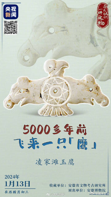 这件5000多年前玉器是鹰猪太阳合体