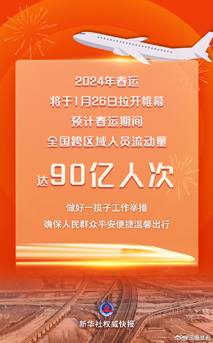 2024春运全国跨区域人员流动量预计达90亿人次_http://www.mainten.cn_ycb_第1张