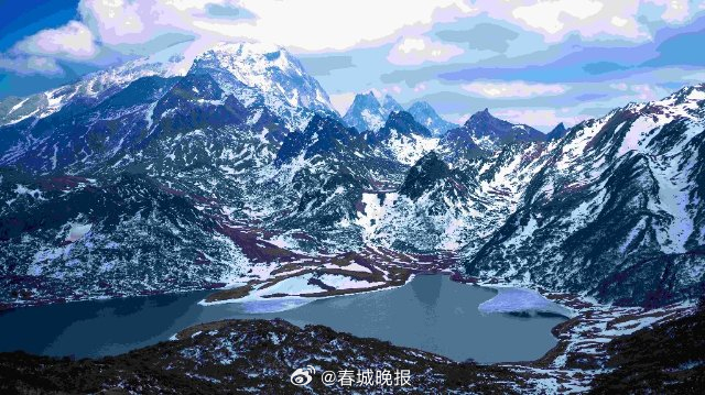 富裕美丽之城 和谐香格里拉 | “人生中的第一座雪山” 哈巴雪山迎来最佳观景季