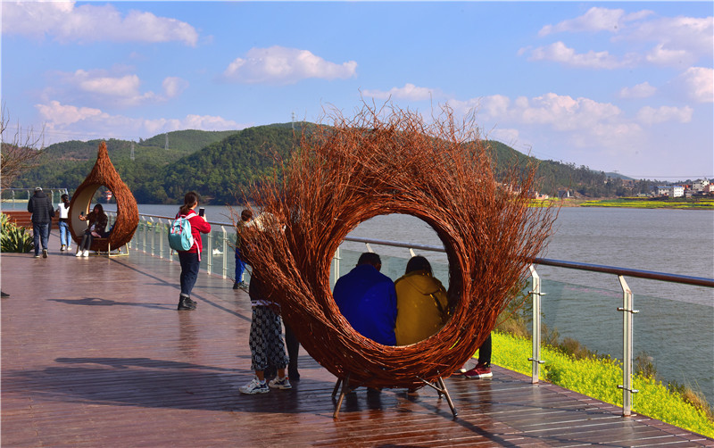 美！冬日的云南南华凤山湖风景如画_http://www.mainten.cn_ycb_第5张