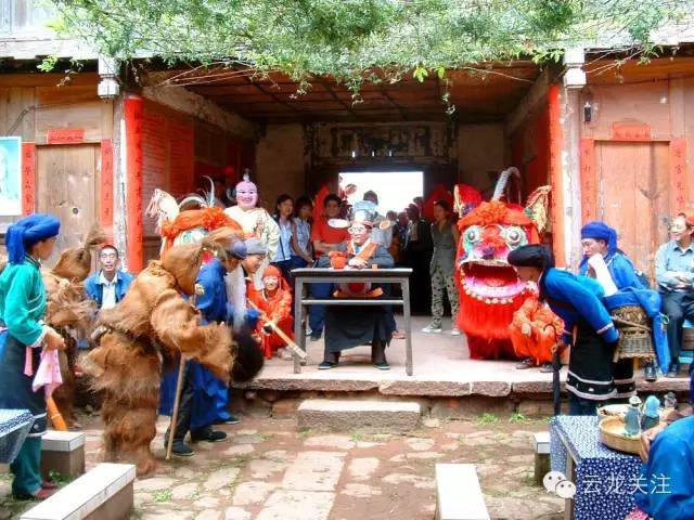 遇见非遗 | 神秘白族傩舞“耳子歌”_http://www.mainten.cn_ycb_第2张