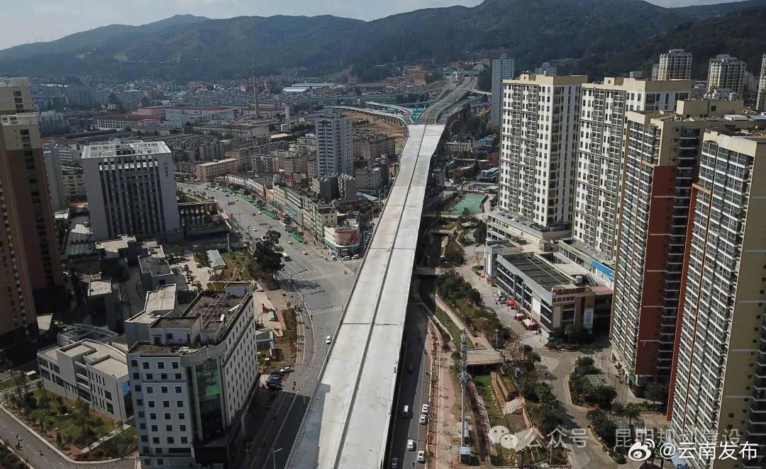 昆明市滇缅大道快速路计划4月投入使用
