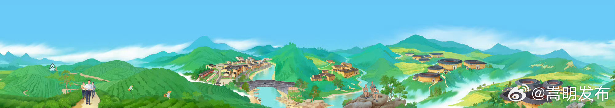 当千里江山图遇见清新福建，这幅长卷，“福”气满满_http://www.mainten.cn_ycb_第5张