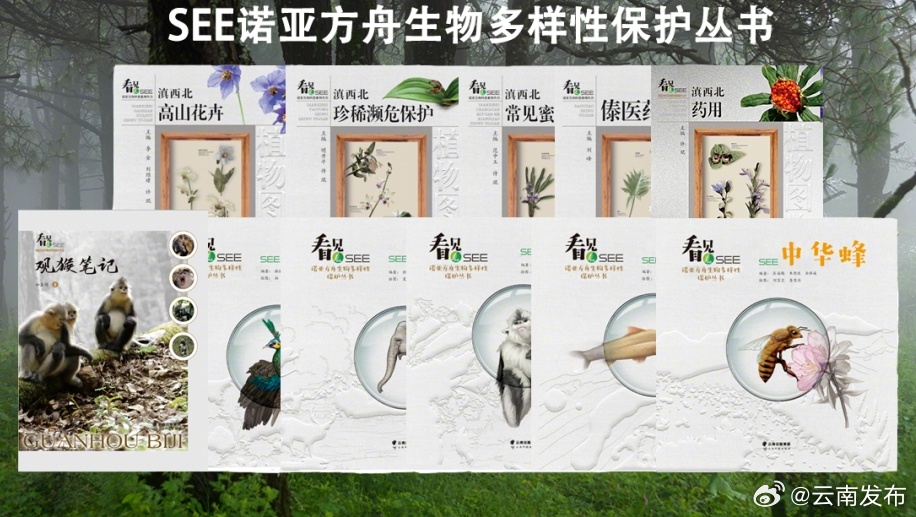 2023年度全国优秀科普作品名单公布！云南这套丛书入选→