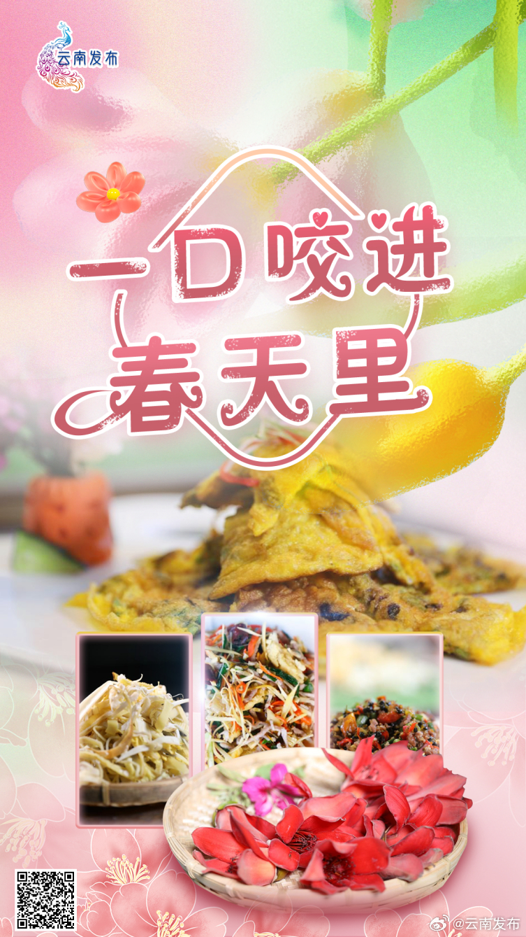 一口咬进春天里~又到云南人吃花的季节啦