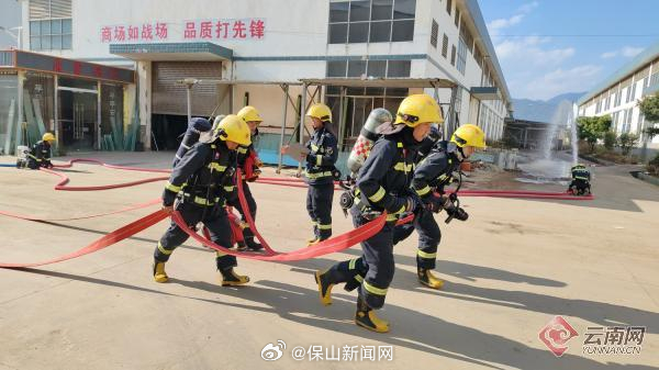 保山：消防服务护航企业“开门红”_http://www.mainten.cn_ycb_第1张