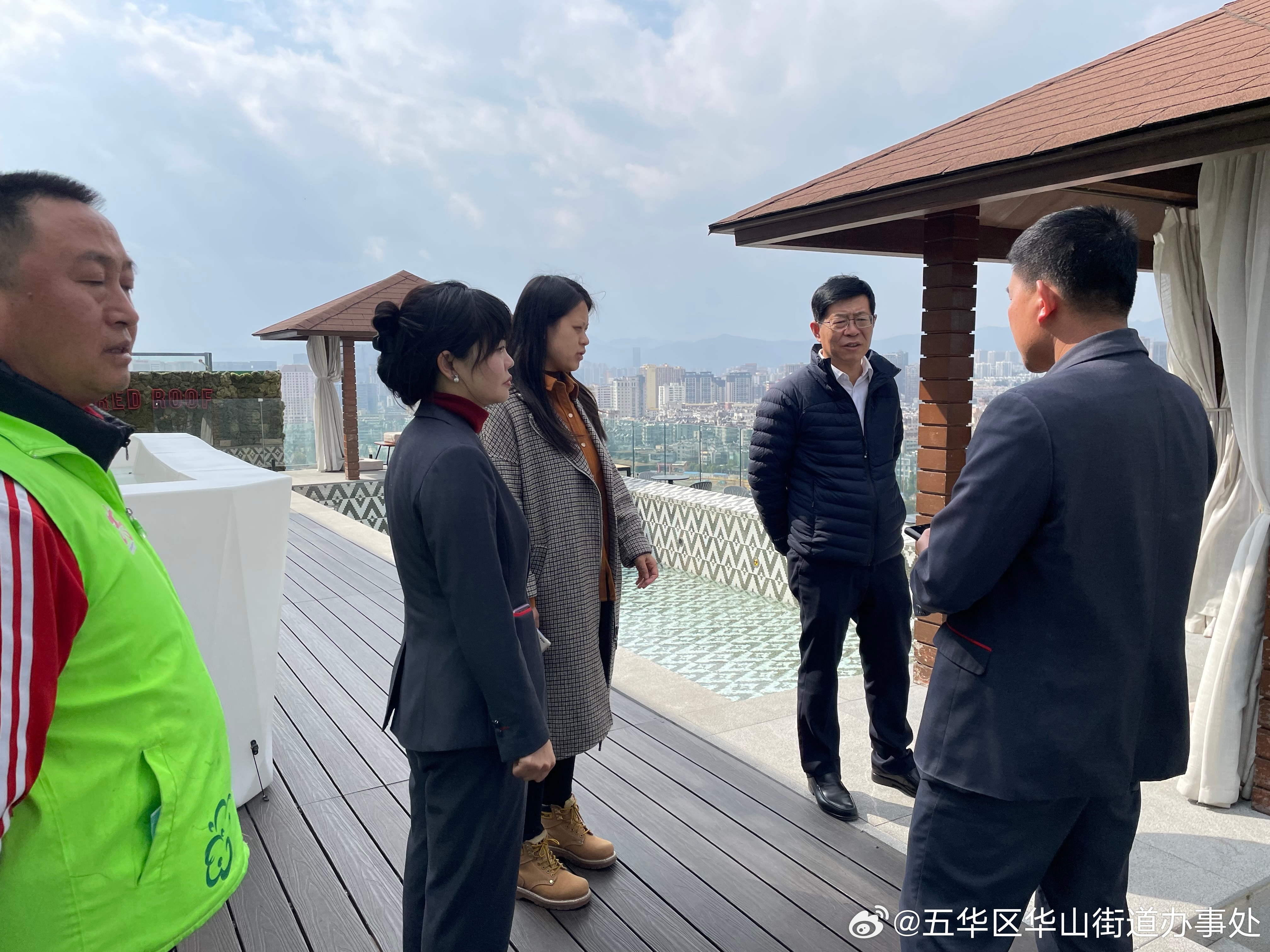 区级领导到华山街道检查指导春节前安全生产工作_http://www.mainten.cn_ycb_第2张