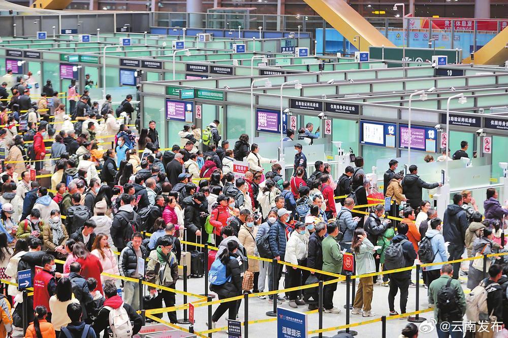 昆明长水国际机场客流量再创新高