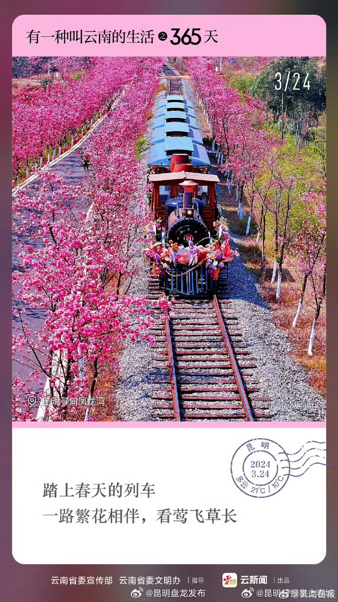 有一种叫云南的生活之365天｜3月24日 昆明寻甸 踏上春天的列车