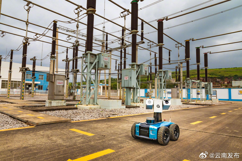云南首批621座变电站实现人工智能巡检