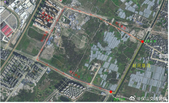 关于隆阳区东河流域河道治理项目道路封闭施工交通绕行的公告