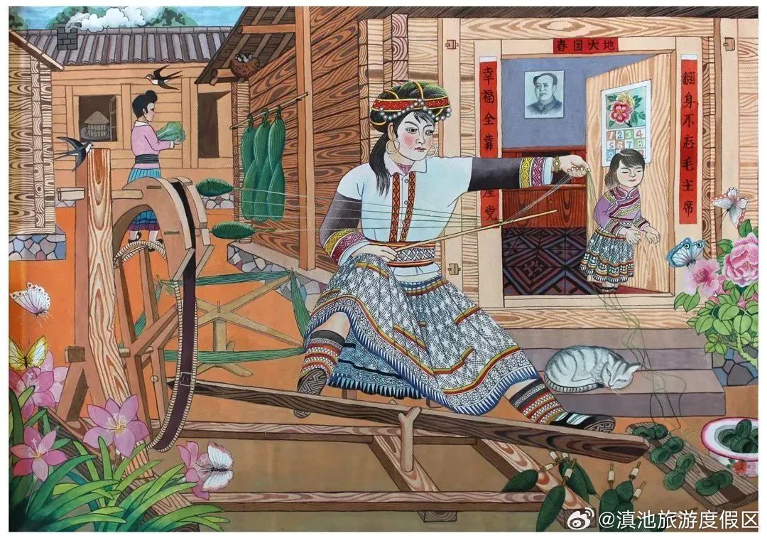 身在偏隅，心向璀璨——苗族农民画家王建才_http://www.mainten.cn_ycb_第2张
