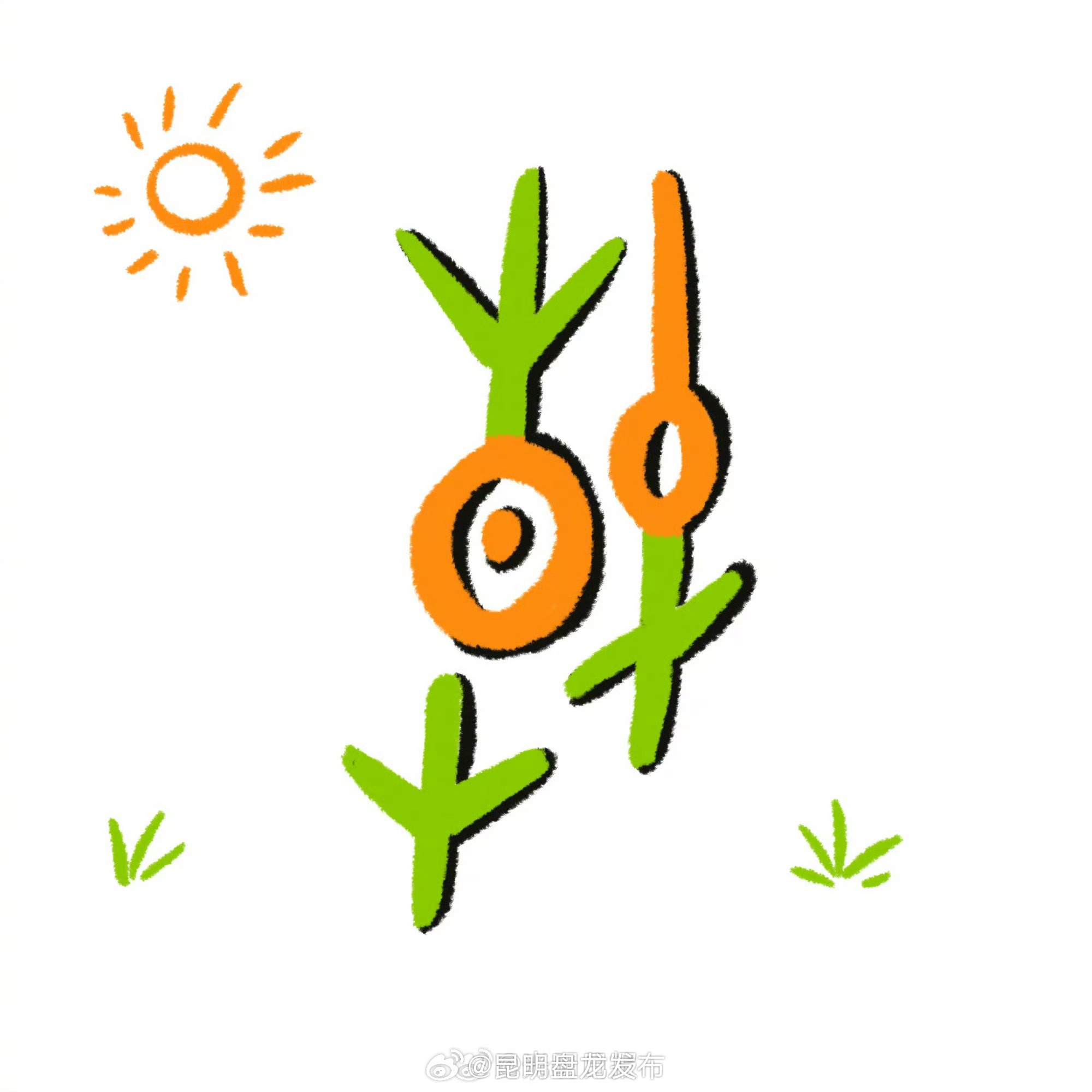 小草给古人的造字灵感