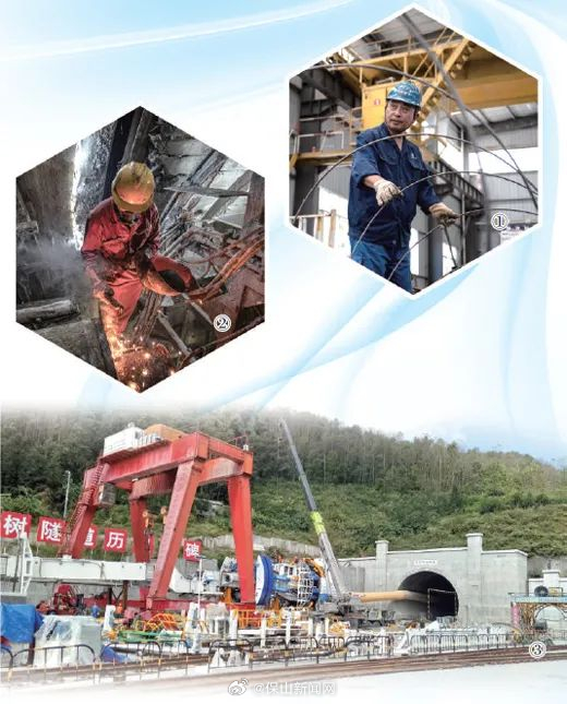 大瑞铁路高黎贡山隧道挖掘进度过半，建设者全力攻克“三高四活跃”地质难题_http://www.mainten.cn_ycb_第1张