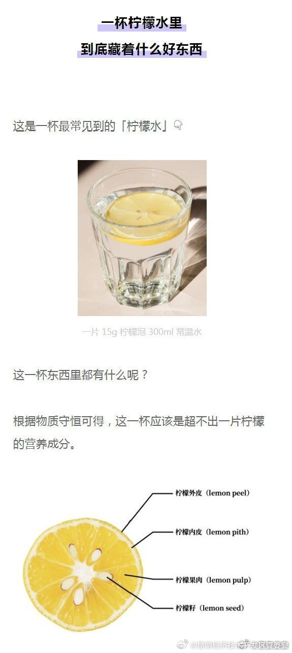 每天1杯柠檬水身体会有何变化？