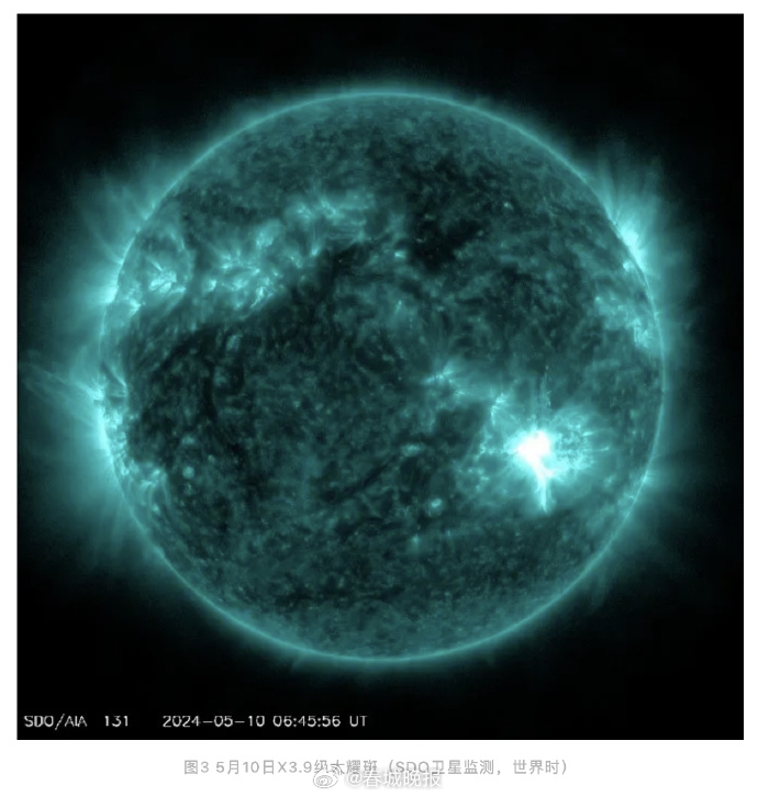 转发提醒！预计5月11日地磁将产生强扰动