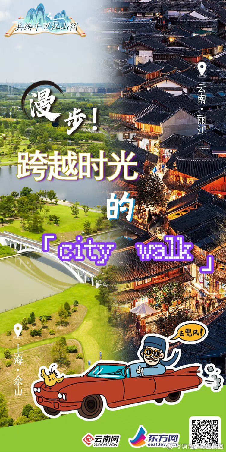 霞客行之江山多娇·共绘千里江山图⑫丨漫步！跨越时光的“city walk”