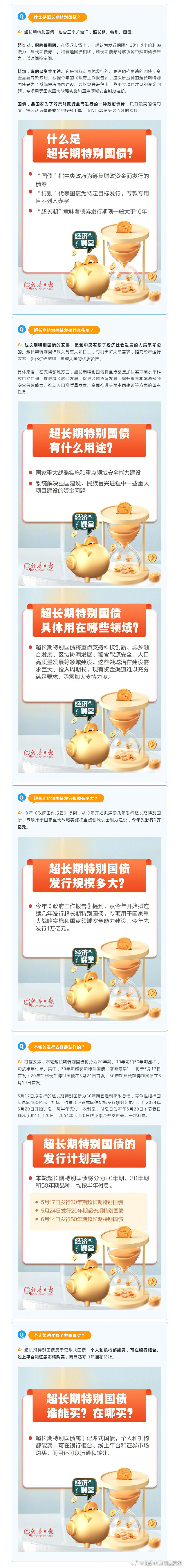 超长期特别国债来了！谁能买？去哪买？