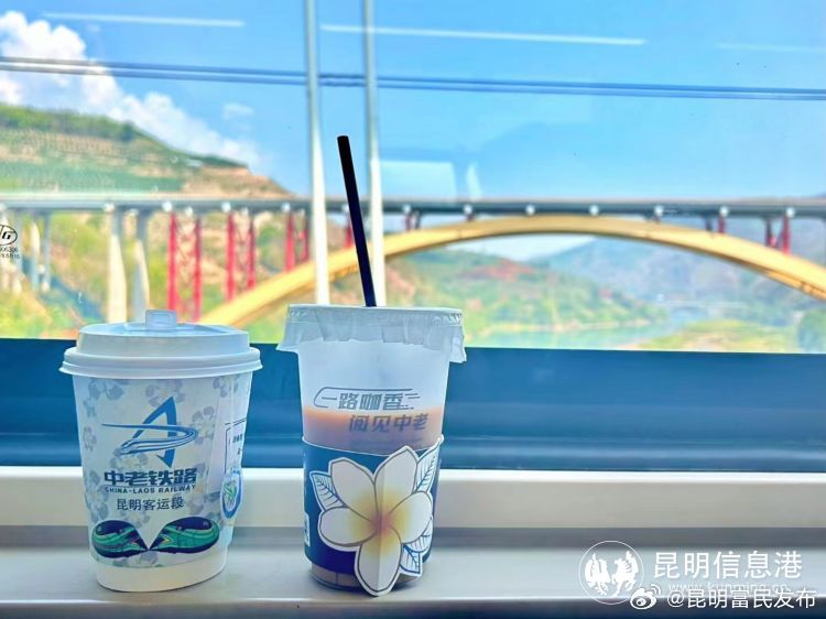 一路“咖香” 网络大V体验中老铁路列车上的文化魅力