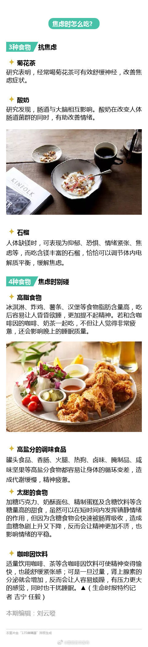 一份食单赶走“假期综合症”