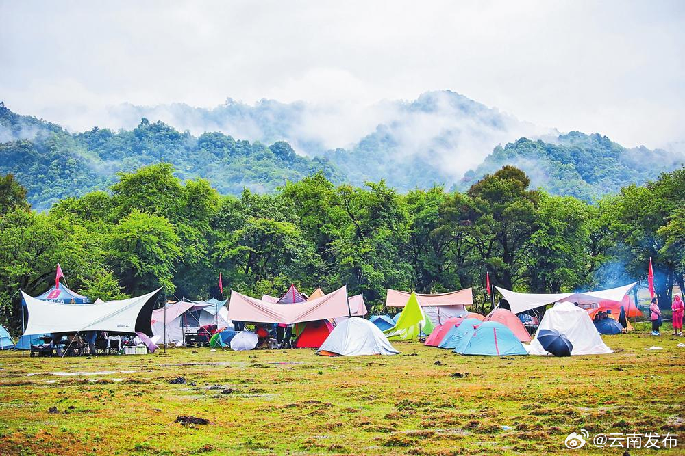 德宏盈江“诗蜜娃底”露营音乐节举行