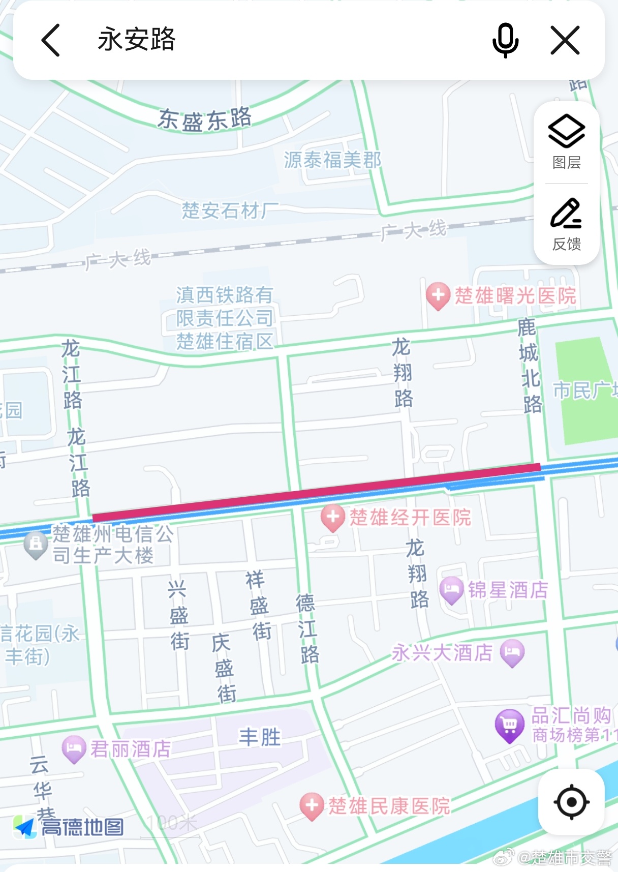 永安路（鹿城北路—龙江路段）供排水管道围挡施工