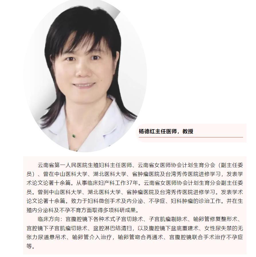 省第一人民医院生殖妇科专家杨德红教授到寻甸义诊