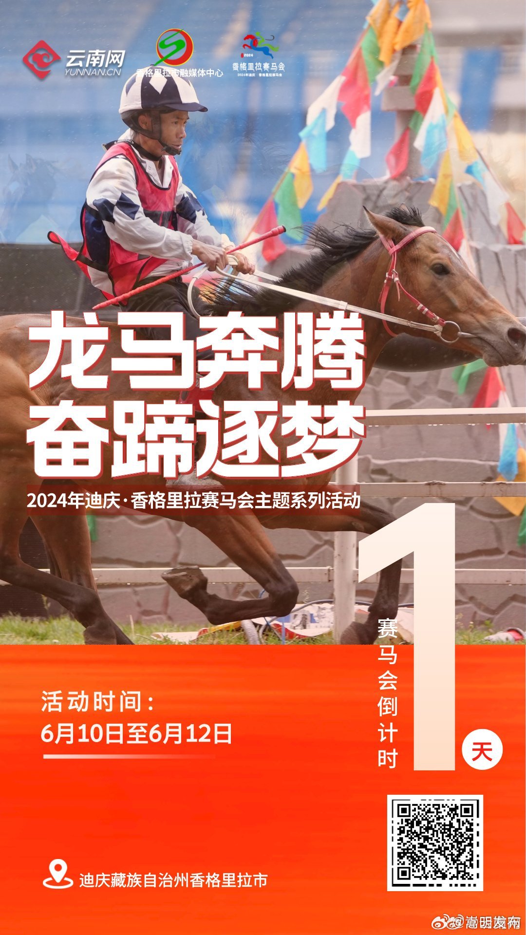2024年迪庆·香格里拉赛马会｜倒计时1天