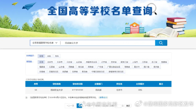  民政职业大学，来了！殡葬将有职业本科专业