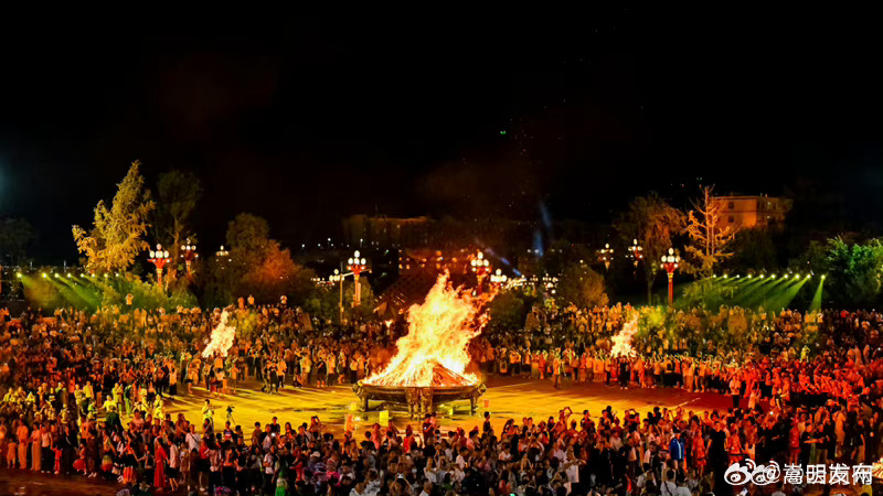 云南楚雄：“火把节”开启非遗之旅