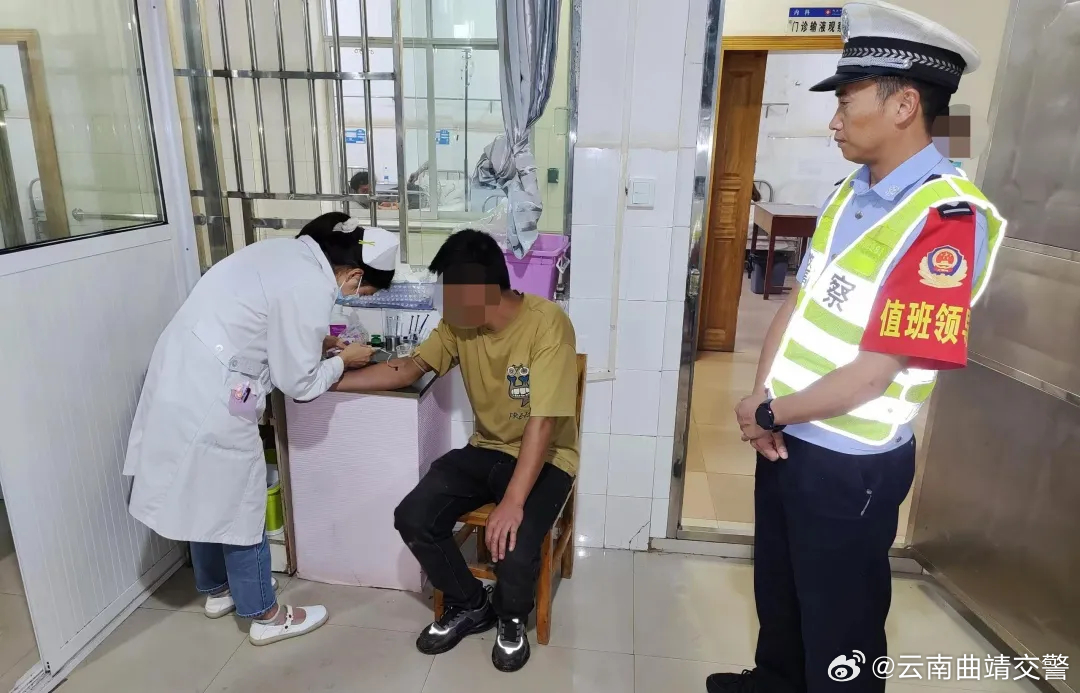 云南曲靖交警