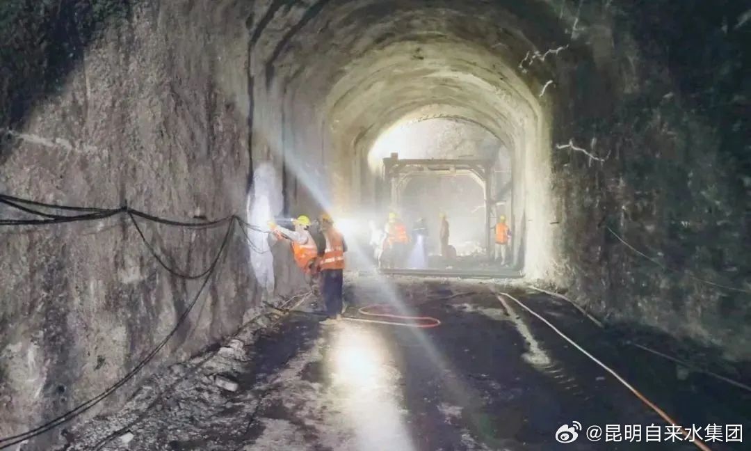 清水海管线改迁工程康郎隧洞1号和3号支洞贯通