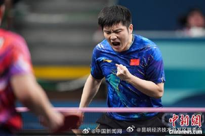 樊振东说落后时依然坚定