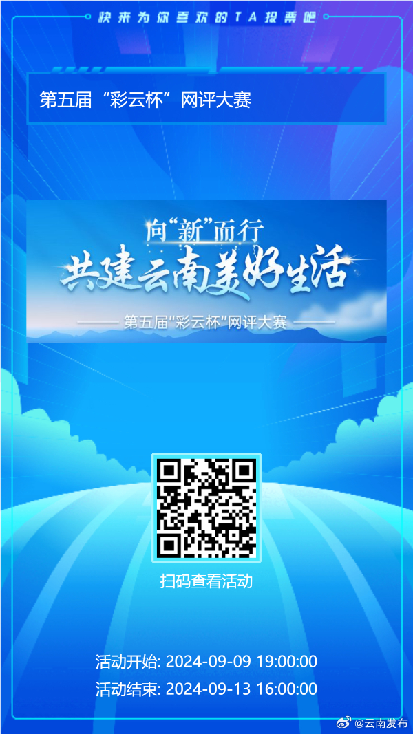第五届“彩云杯”网评大赛征稿结束 快来为你喜欢的作品点赞！