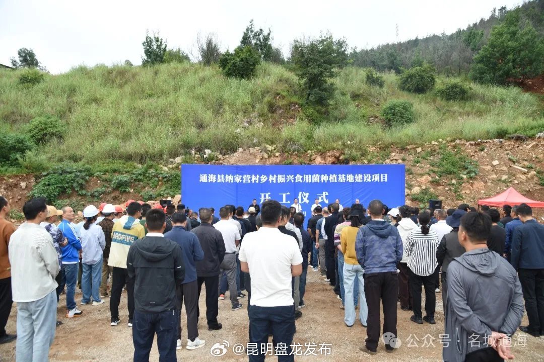 今天开工！通海这个村将新增一个农业种植基地