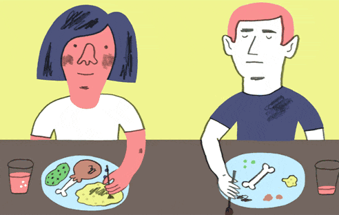带着气吃饭是在惩罚身体
