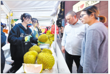 “澜湄水果采购节·越南、柬埔寨、老挝专场”活动在昆举行