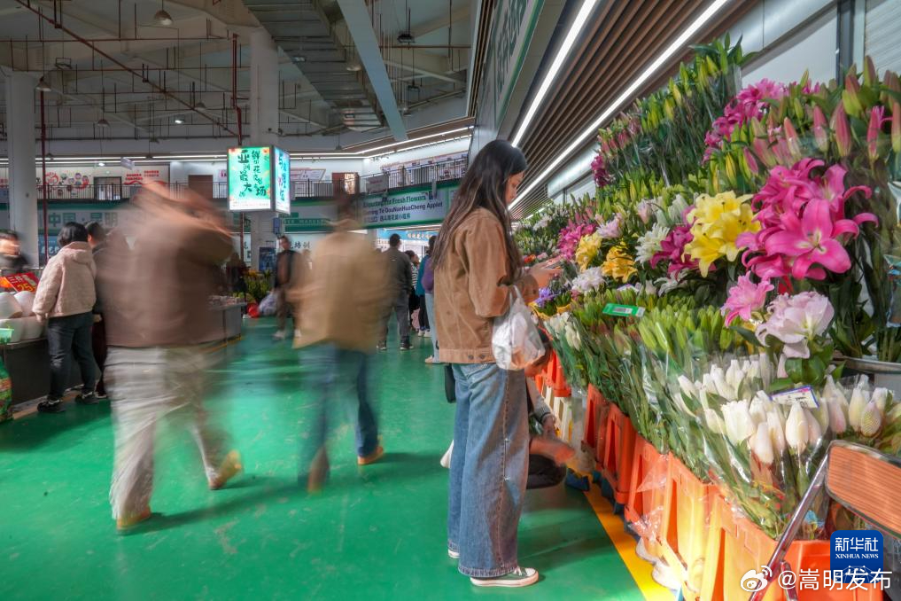 “花都”昆明年宵花产销一线扫描