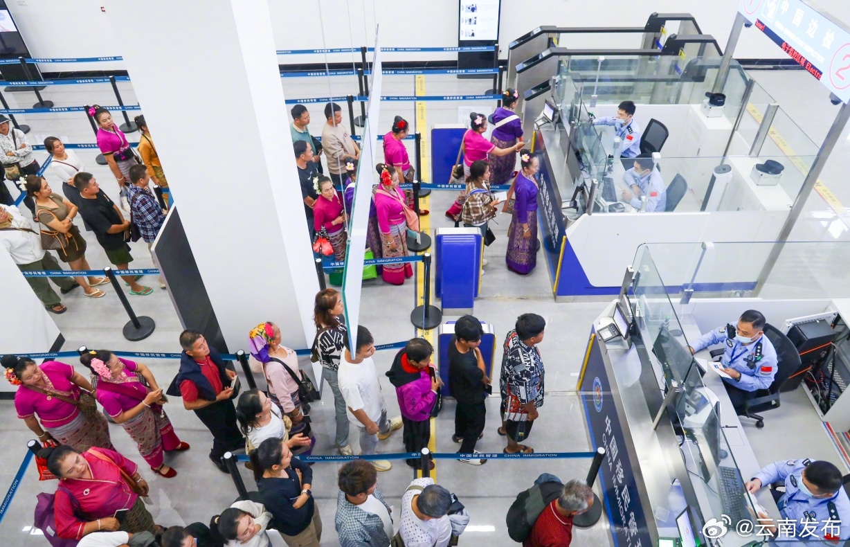 打洛口岸入境大厅正式启用