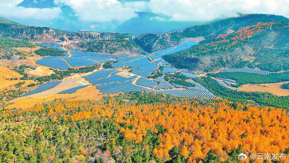 雪山脚下 绿电“生金”