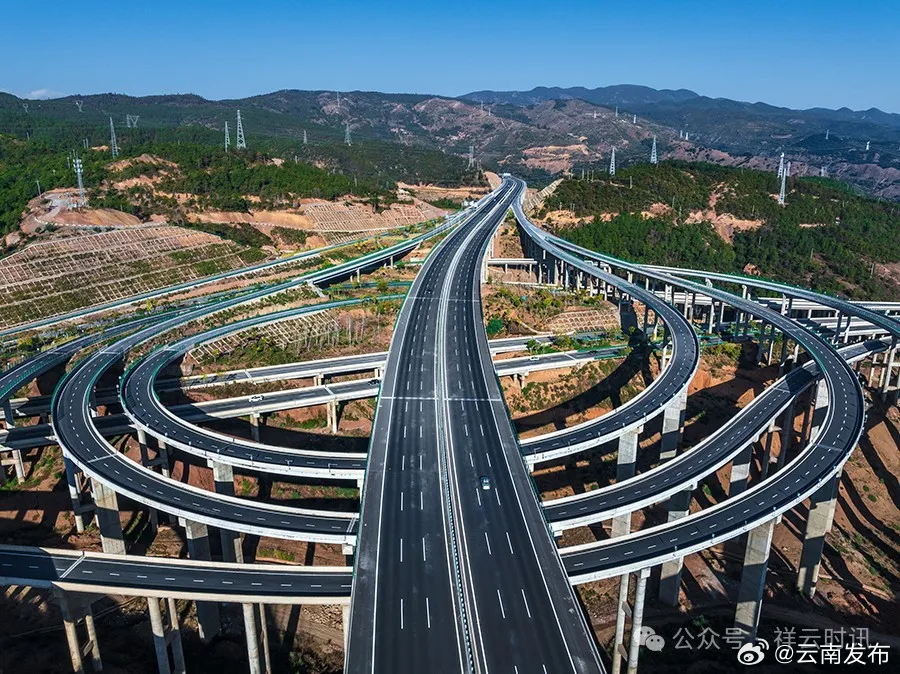 宾川至南涧高速公路这个路段明日通车！